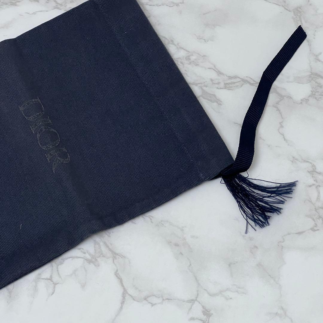 ディオール マネークリップ付き ウォレット 現行品 ブラックDior 保存袋付き