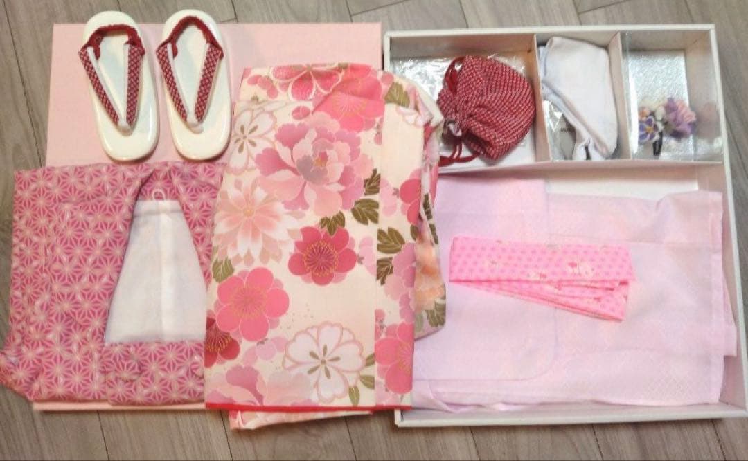 【pipp】七五三　3歳女の子被布セット KAGURA