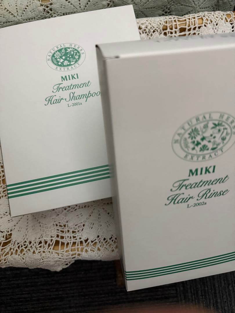 不用品　ミキ ヘア トリートメント シャンプー リンス セット ミキプルーン