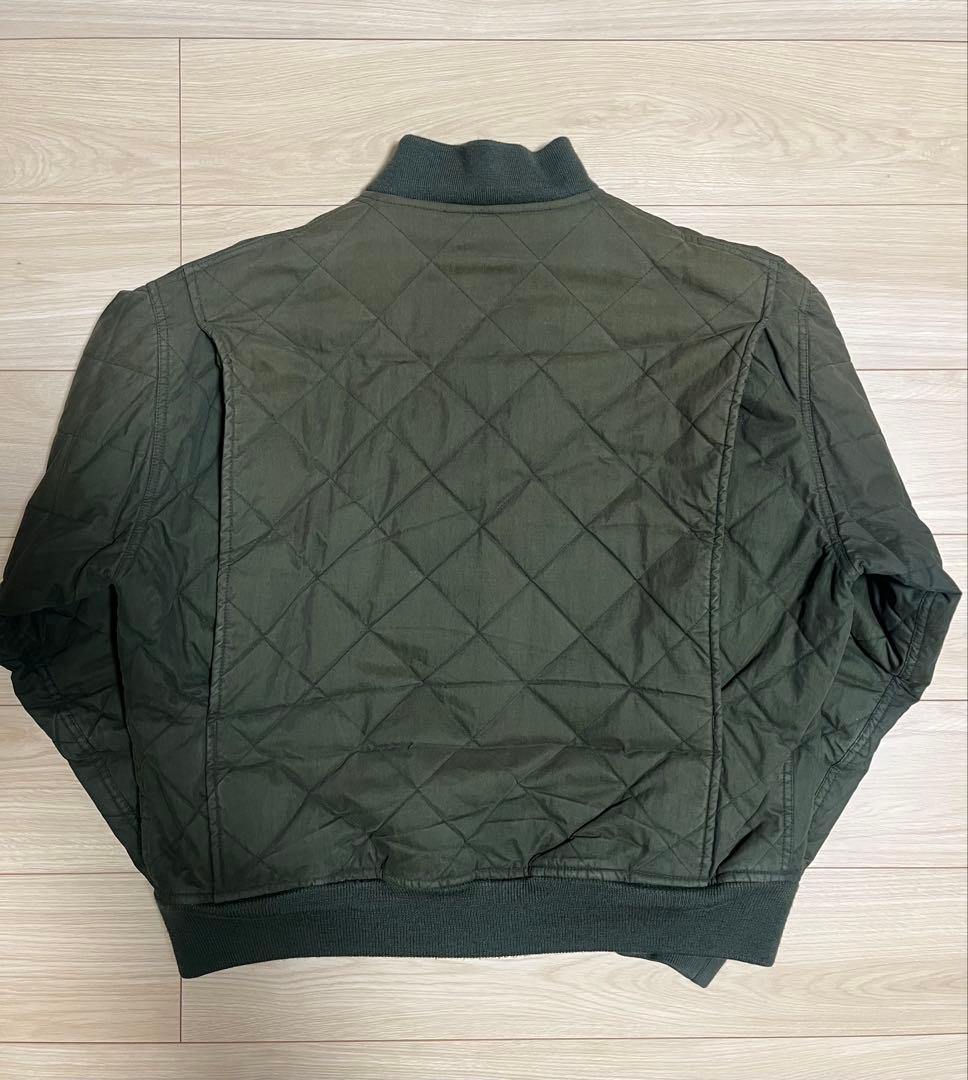 ラルフローレン　90sオイルド中綿キルティングジャケット
