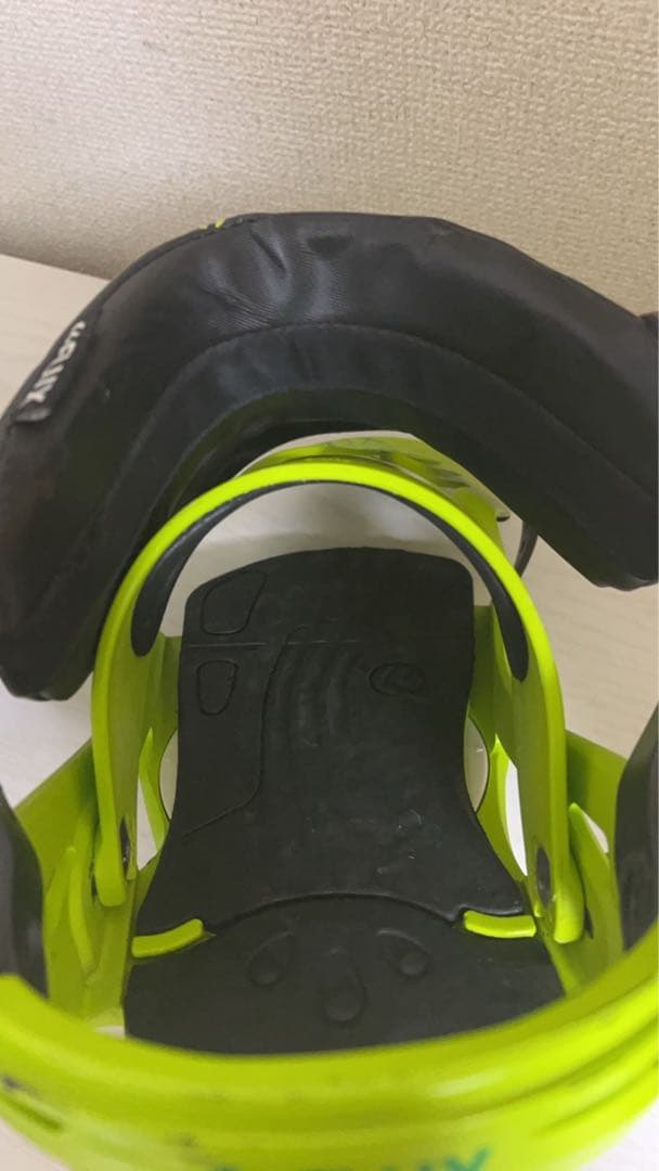 最終値下げ　FLUX スノーボード ビンディング ブラック/ライムグリーン