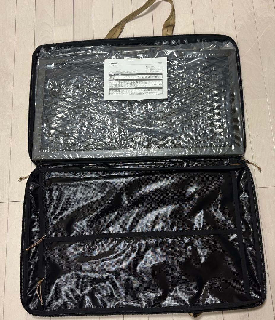 サンゾー工務店 ハンゲツ ロダン アイアンテーブル ケース等7点セット 新品