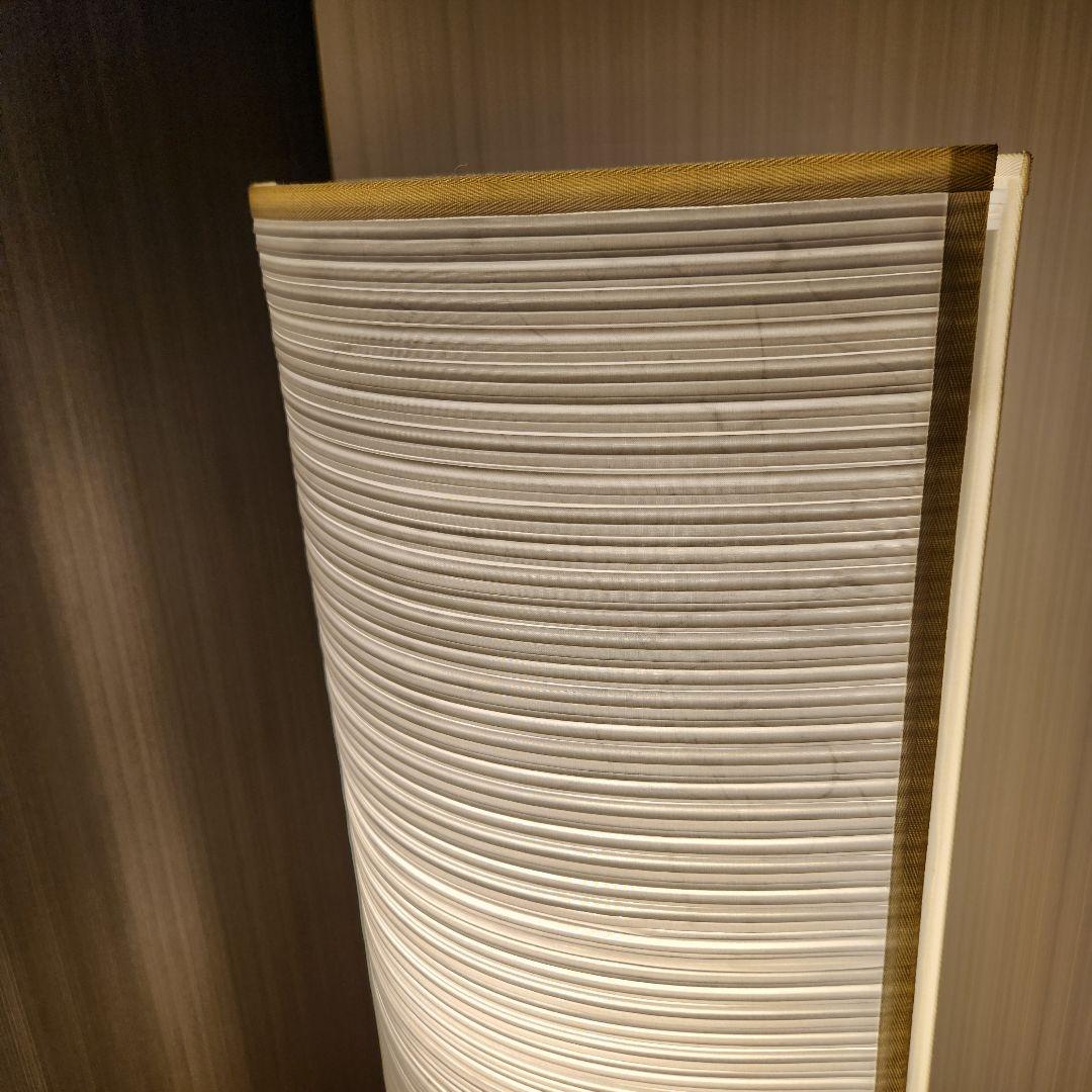 定価8万☆山田照明 インテリアスタンド アールスクエア プリーツ FI-4118