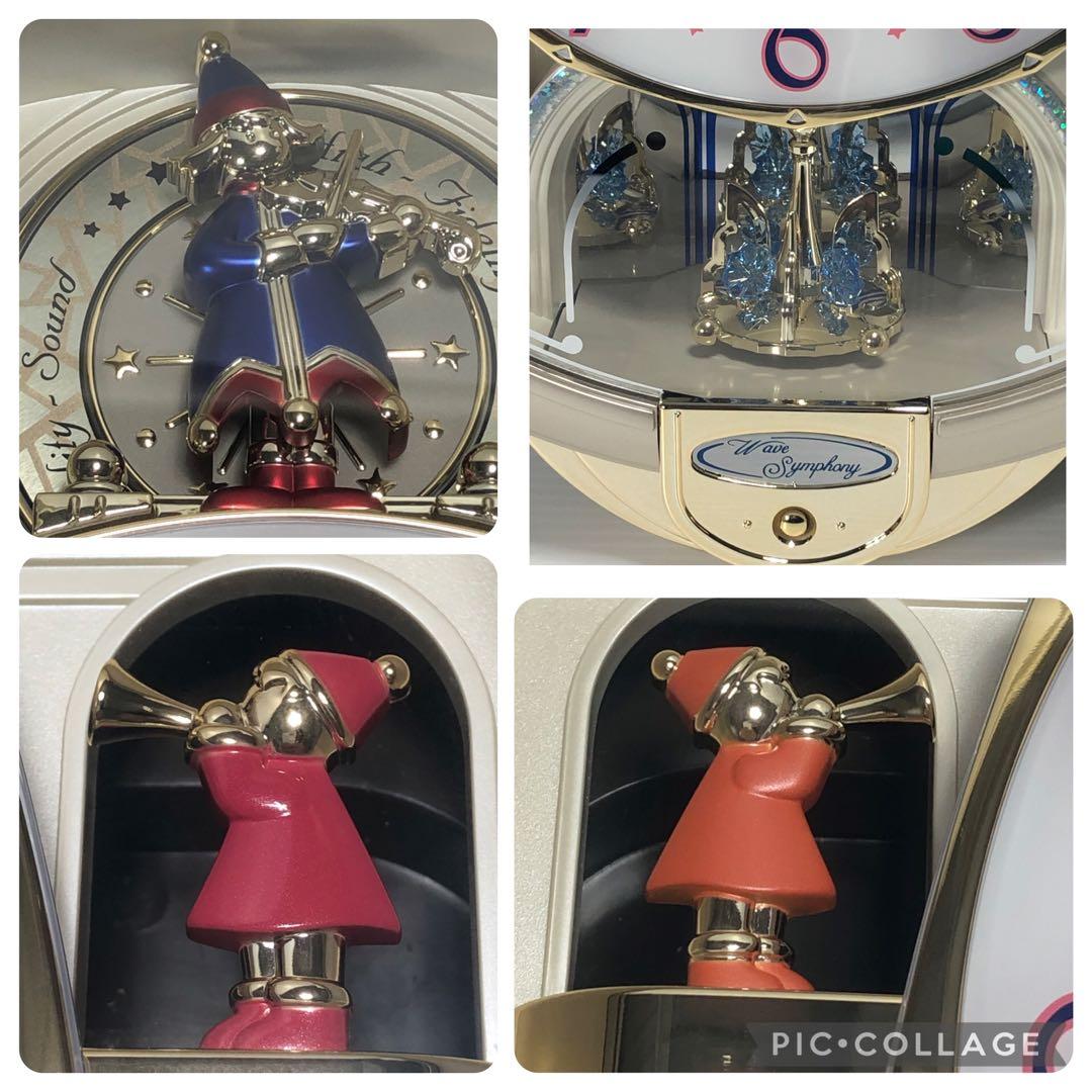 【極美品♪】SEIKO セイコー からくり電波掛け時計 RE555S 電波時計