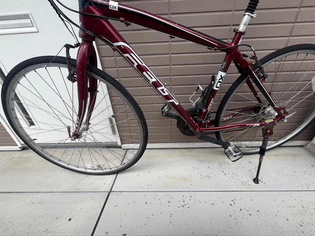【最安値】Felt CX ロードバイク 赤 Topeak付き48