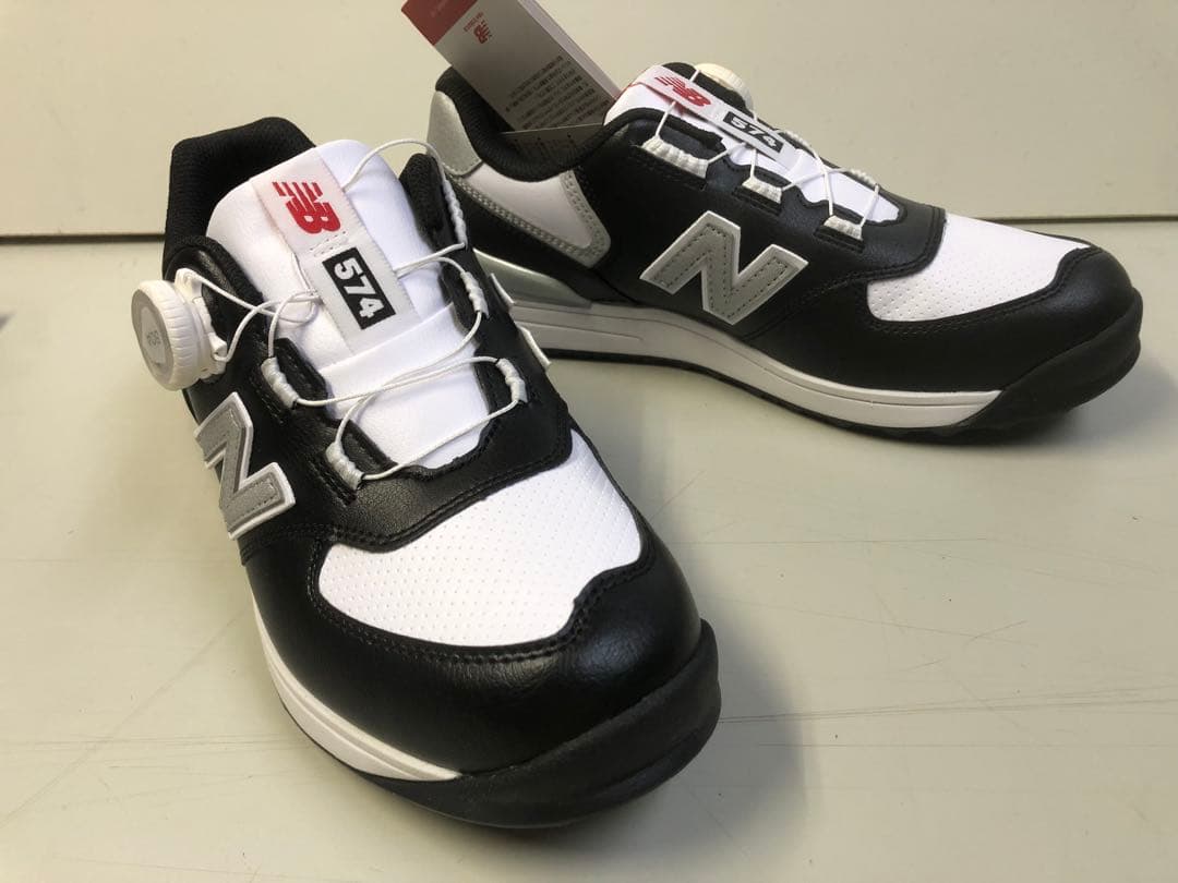 【新品】New Balance 574 ゴルフシューズ①