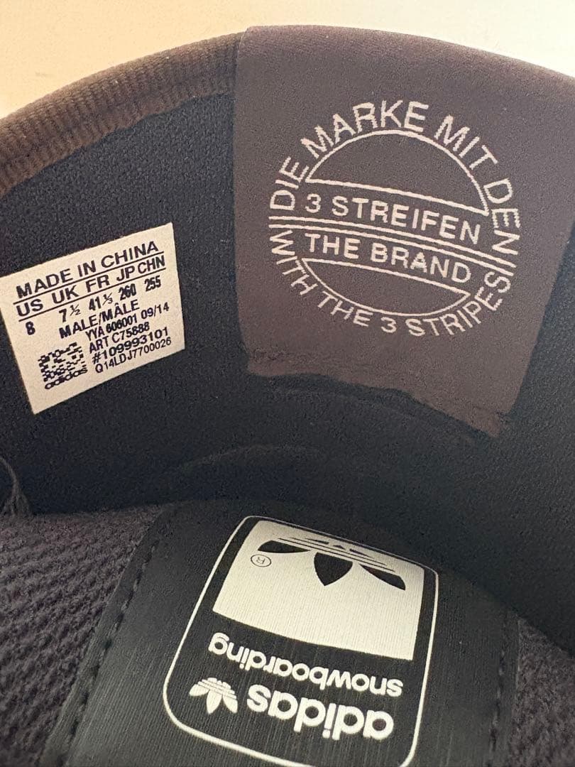 adidas スノーボードブーツ アディダス　26cm 国母和宏モデル