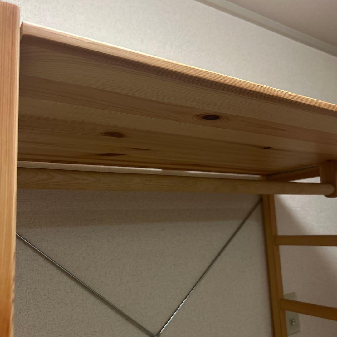 【送料込み】無印良品　パイン材ユニットシェルフ　ワードローブ