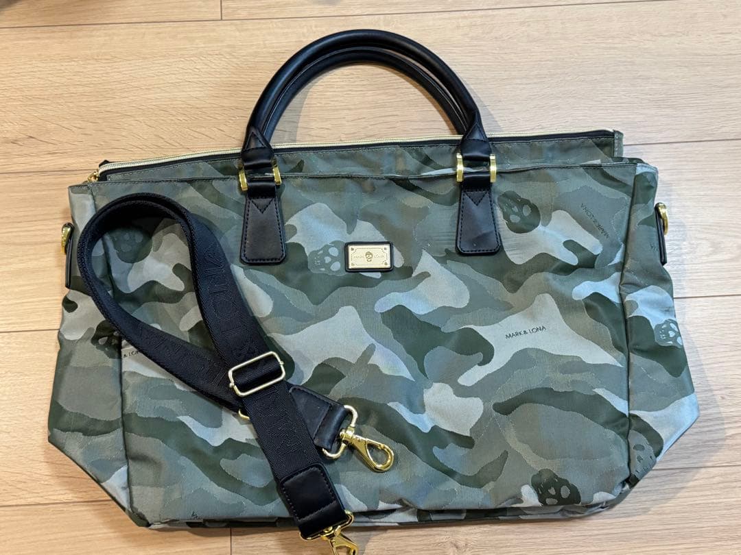 マーク&ロナ カートバック ゴルフ スカル カモフラ