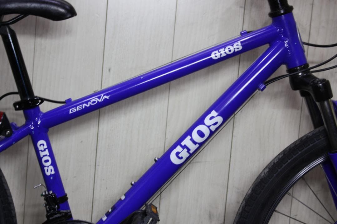 GIOS GENOVA 24型 アルミ シマノ21速 320mm本格子供用MTB