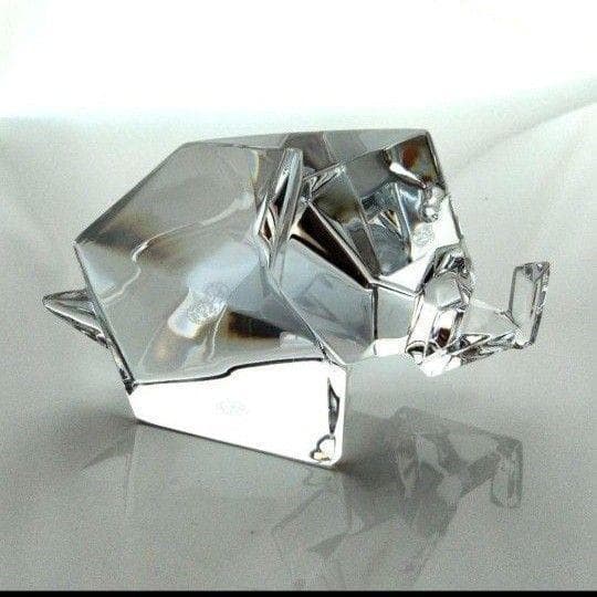 【新品】バカラ　折り紙シリーズ　象　ぞう 　エレファント