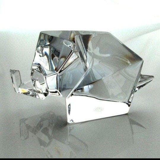 【新品】バカラ　折り紙シリーズ　象　ぞう 　エレファント