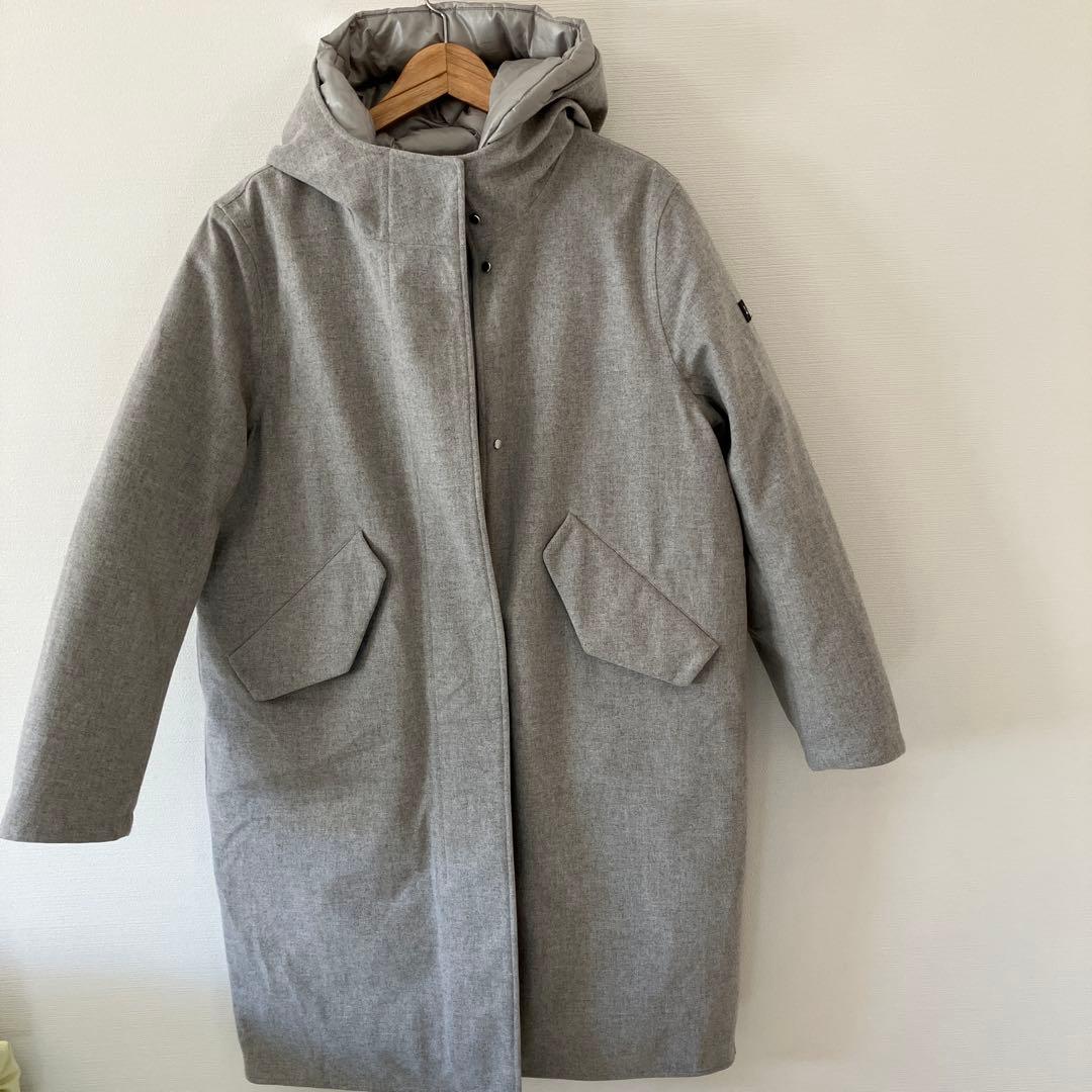 AIGLE ロングウールインサレーションフーデッドコート　40