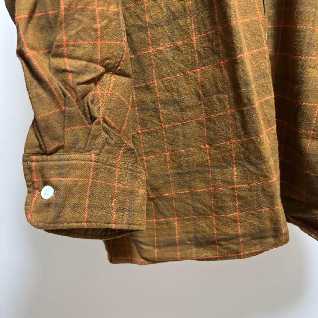 トップス SUNNY ELEMENT Museum shirt Brown Check