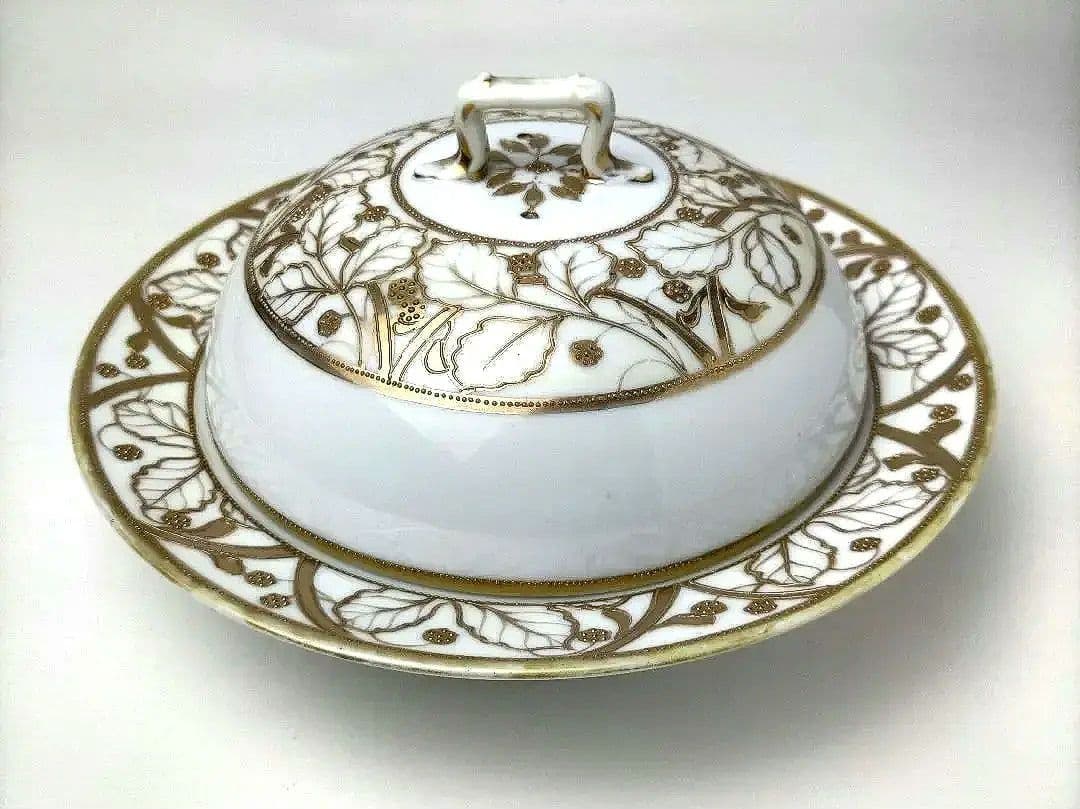 オールドノリタケ 高級「RC刻印」パンケーキ皿