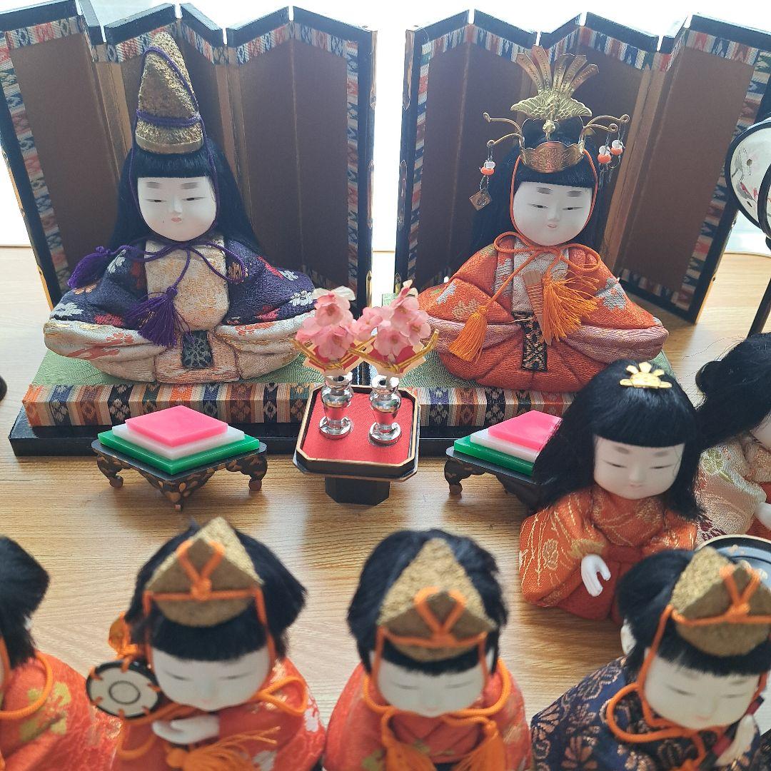 木目込雛人形15体