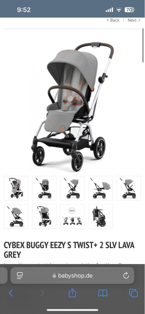 CYBEX EEZY S TWIST+ 2 ※国内未入荷品