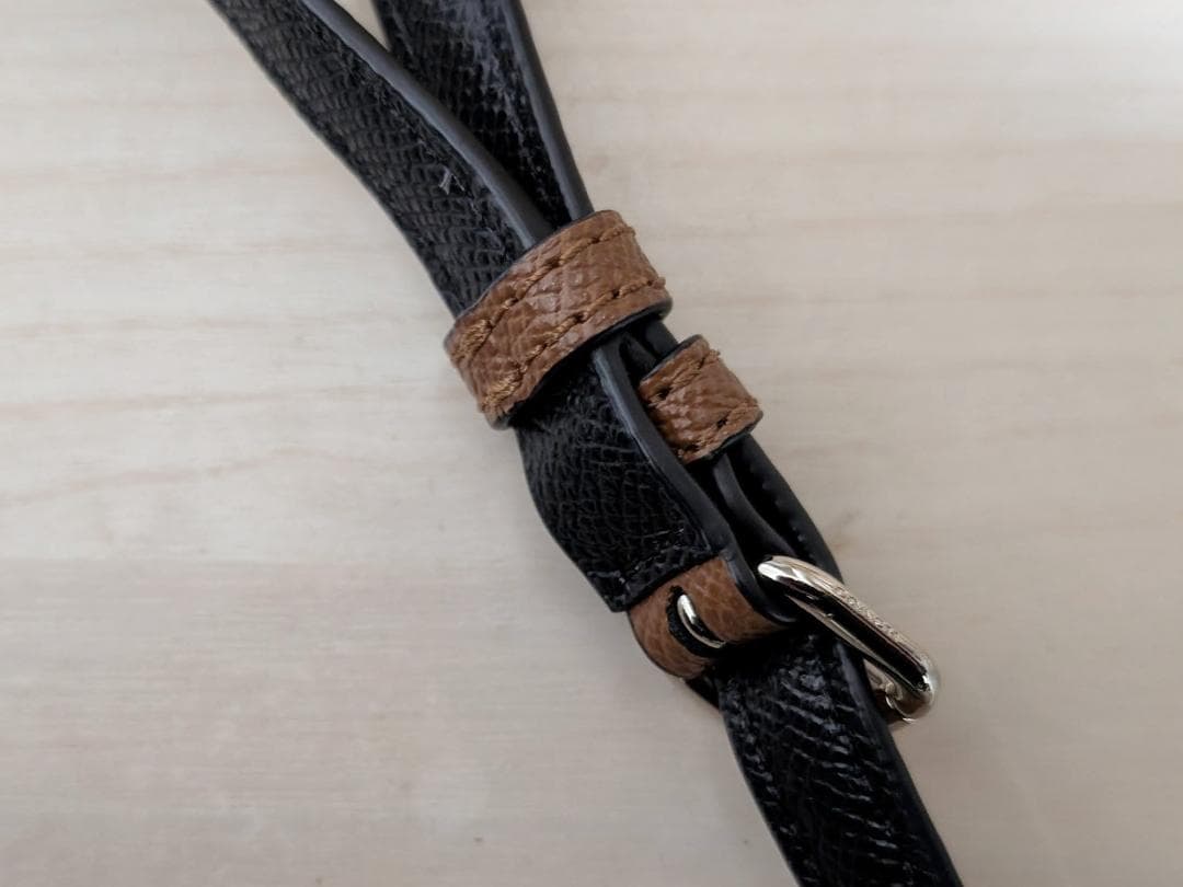 美品 COACH コーチ 2way トートバッグ ショルダー バイカラー レザー