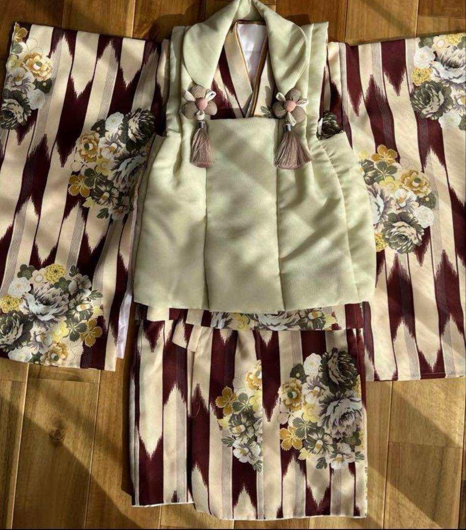 utatane 着物　3歳　七五三