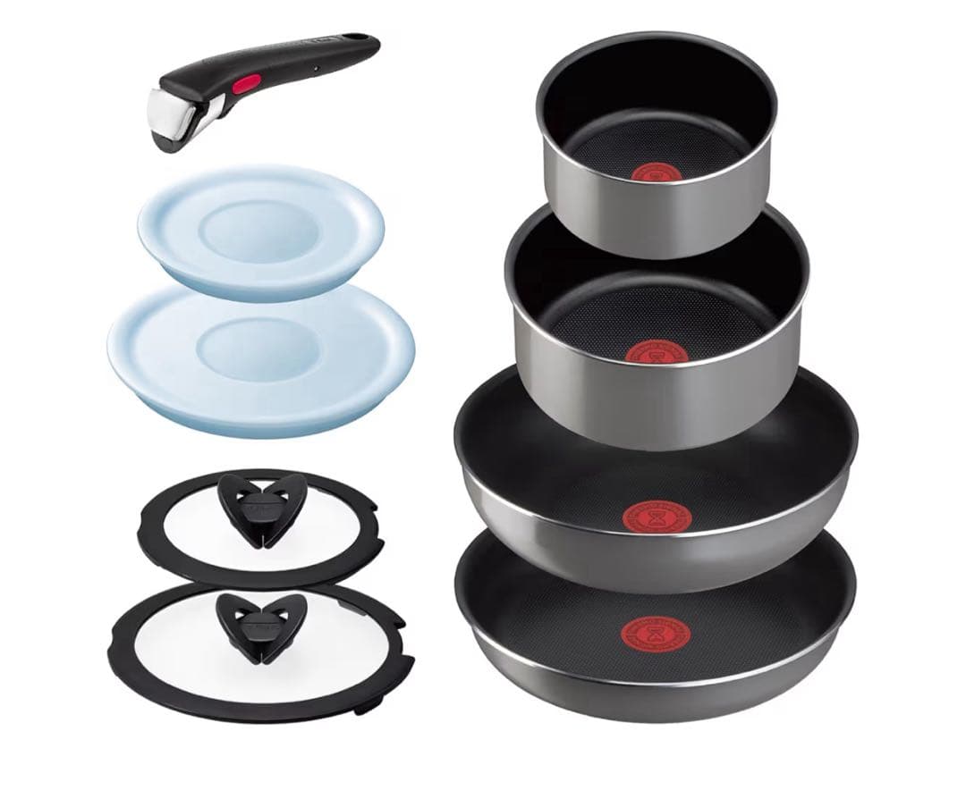 （新品）鍋・フライパンセット テフロン加工