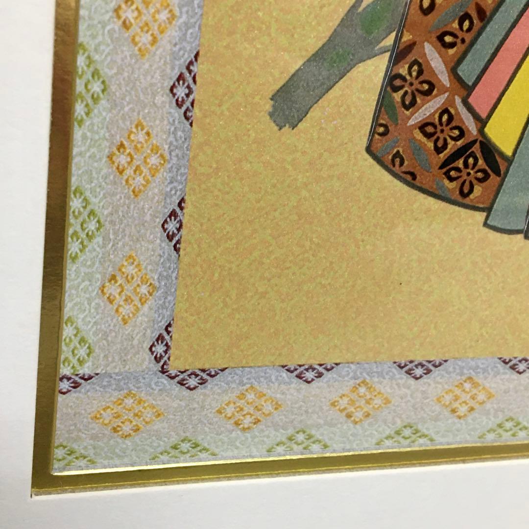 【新品・未使用】お雛様 額 雅 彫金 伝統工芸 アルミ額