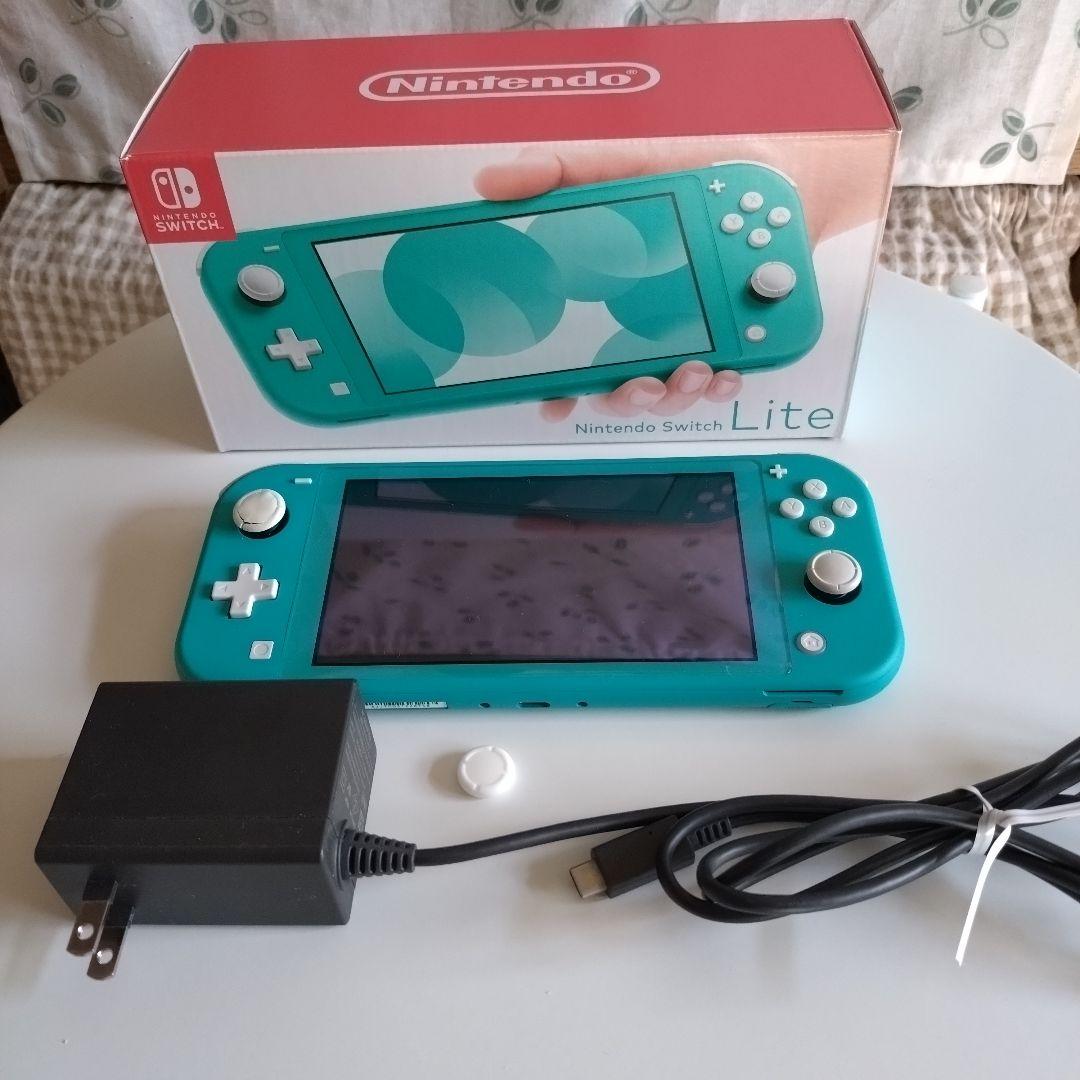 Nintendo Switch Lite ターコイズ　本体　中古
