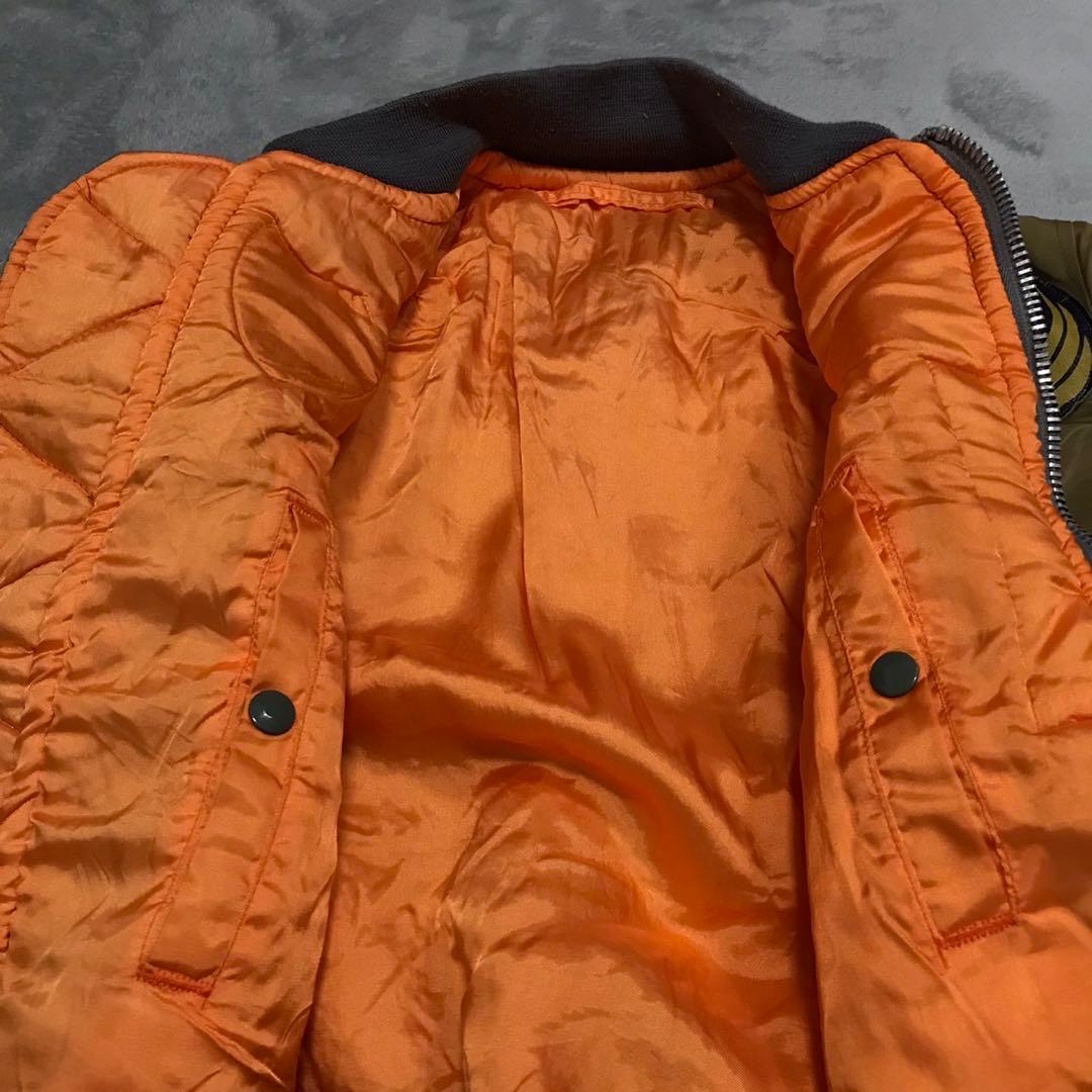 AVIREX アヴィレックス　MA1 ミリタリーフライトジャケット　USA製 S