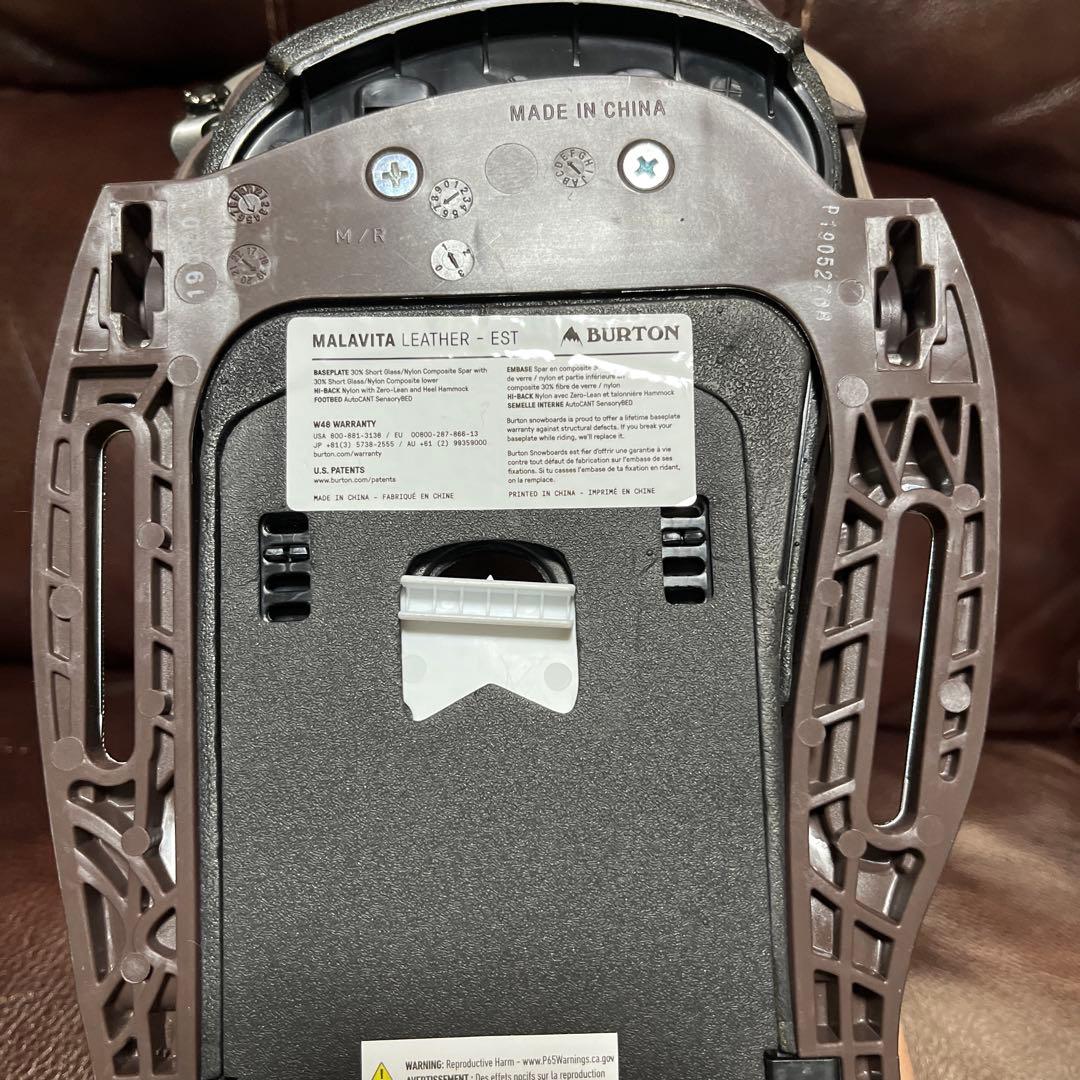 スノーボード BURTON MALAVITA leather est M