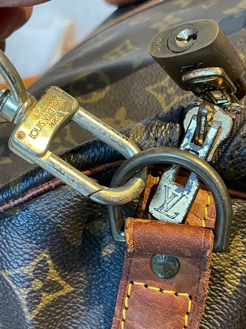 【正規品】Louis Vuitton キーポル60 バンドリエール　モノグラム