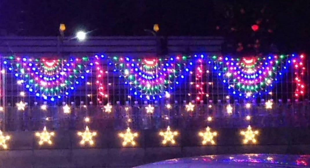 LEDイルミネーションライト　カーテンライト