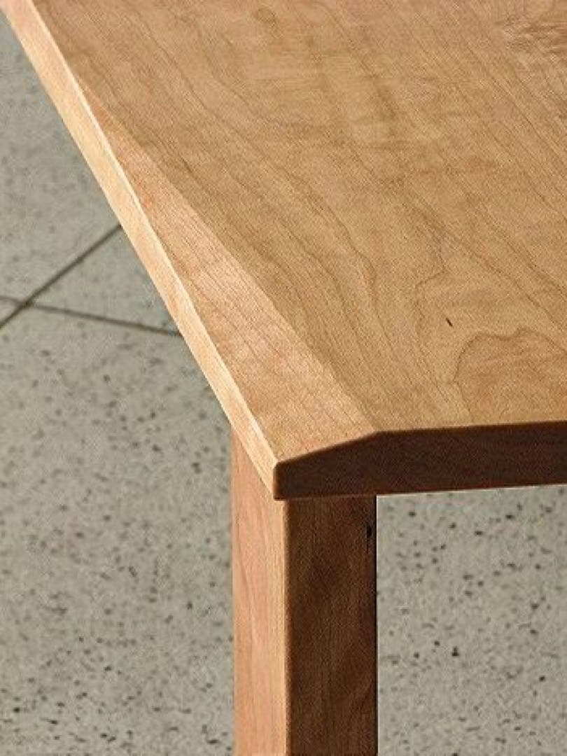 引取限定 ツインローテーブル 座卓 無垢 チェリー材 ウォールナット材