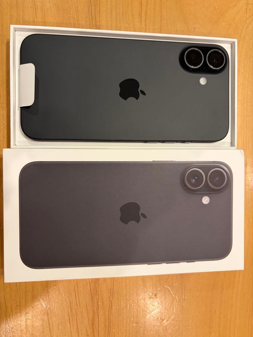 iPhone16plus 128gb SIMフリー ブラック 未使用品