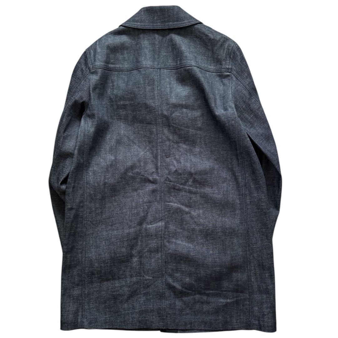 【極美品】MACKINTOSHダンケルトデニムステンカラーコート