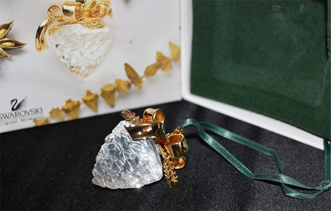 新品❗️Swarovski 苺オーナメント