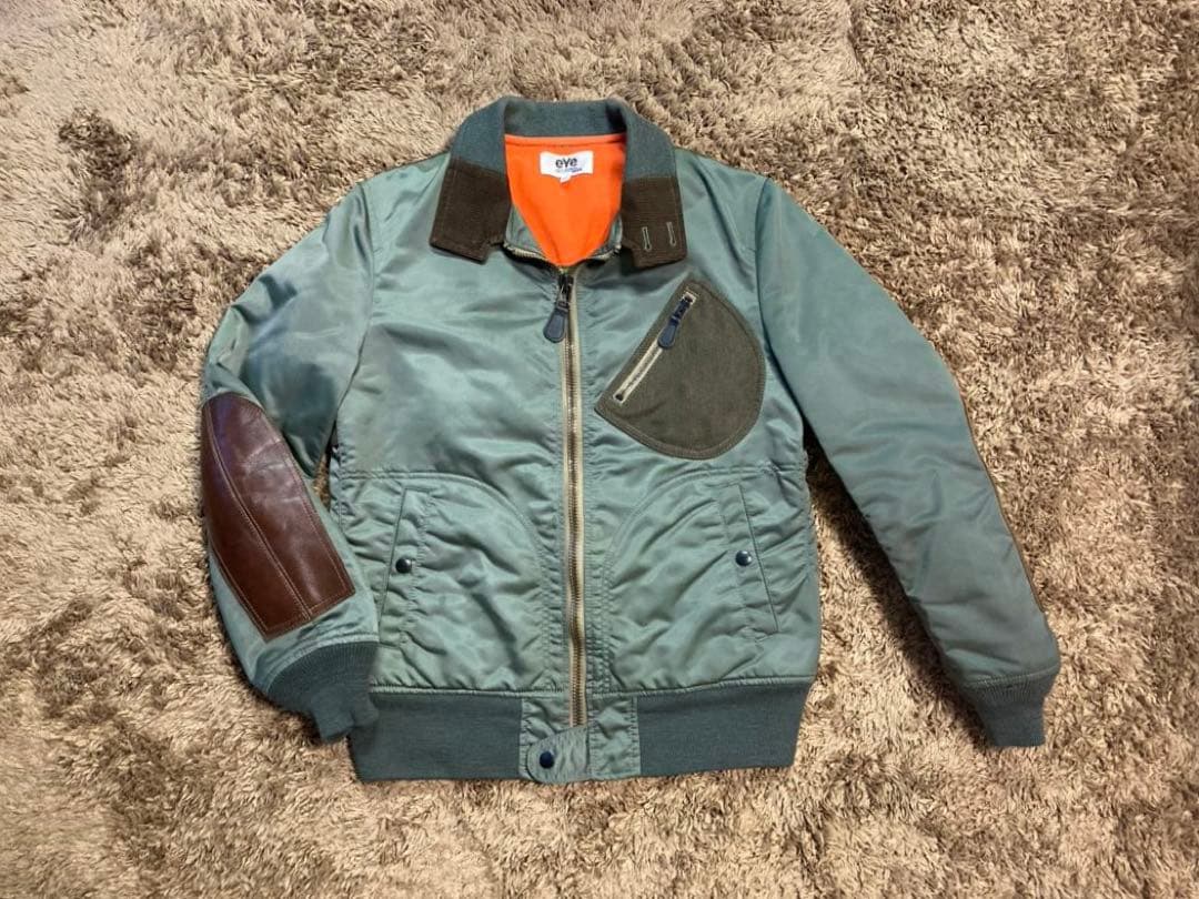 コムデギャルソン ジュンヤワタナベ フライト ジャケット MA-1 ブルゾン M