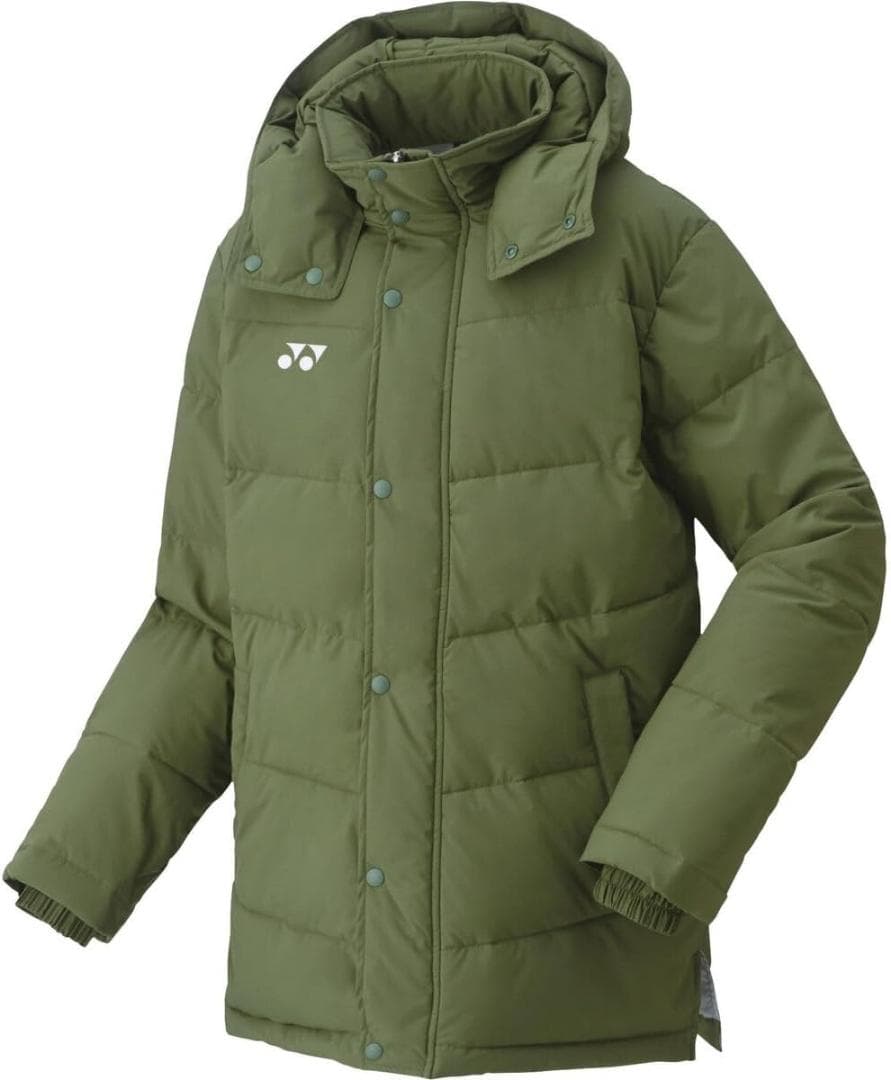 新品★ヨネックス　高機能！ヒートカプセルダブル ダウン調ハーフコート★ユニM