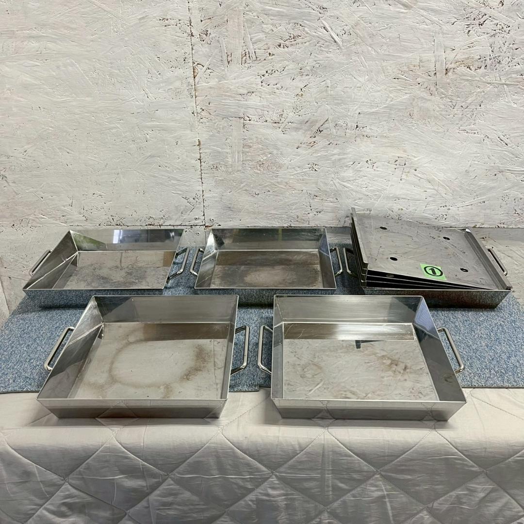 ステンレス製 業務用 ちりとり鍋 5個 セット まとめ売り ① A1275