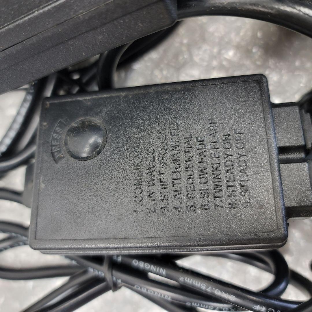 4592 10個イルミネーションの電源コード