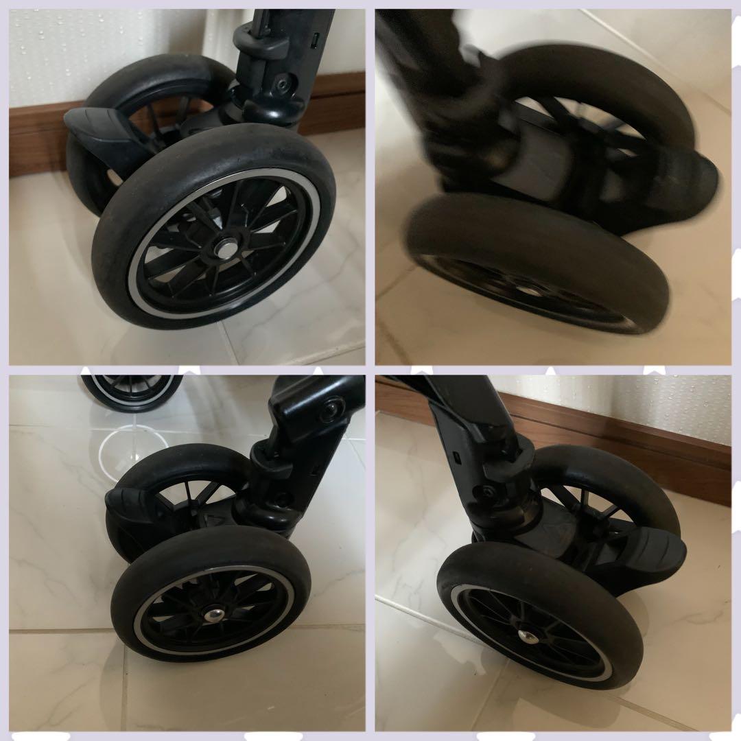 【♡美品♡】コンビ　ベビーカー　メチャカル オート4キャス エッグショック⭐︎