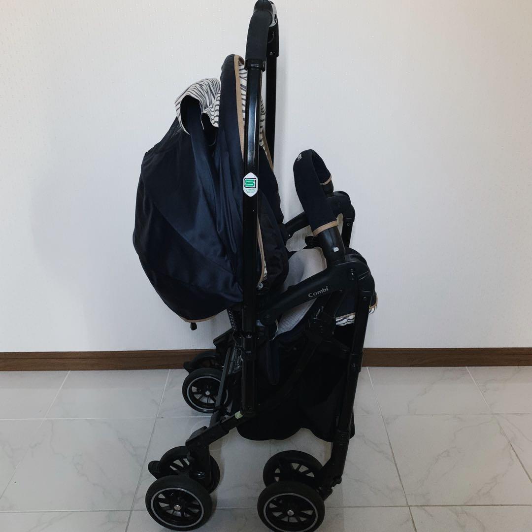【♡美品♡】コンビ　ベビーカー　メチャカル オート4キャス エッグショック⭐︎