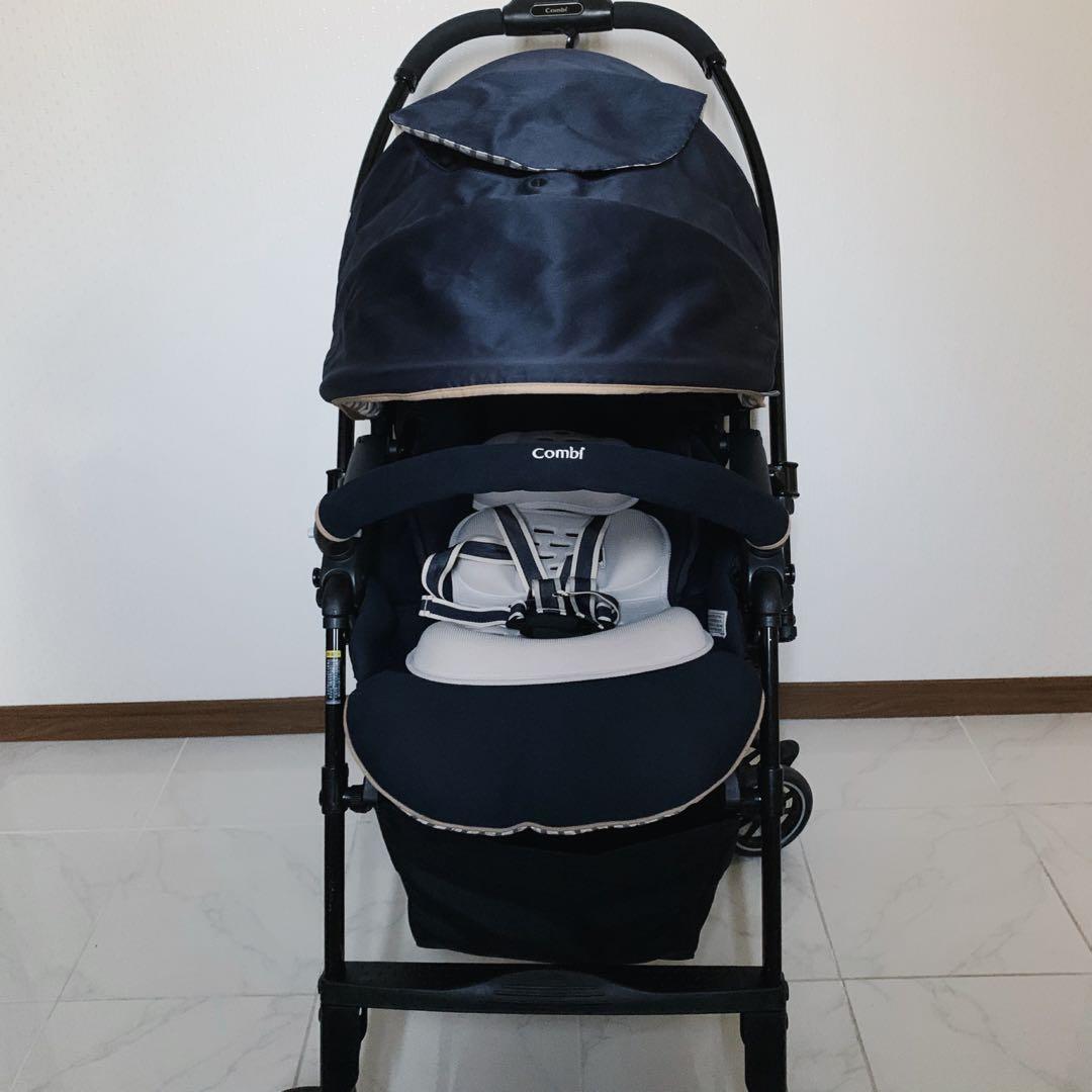 【♡美品♡】コンビ　ベビーカー　メチャカル オート4キャス エッグショック⭐︎