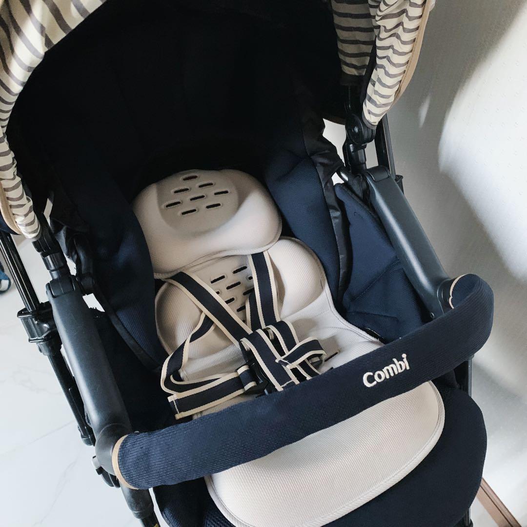 【♡美品♡】コンビ　ベビーカー　メチャカル オート4キャス エッグショック⭐︎