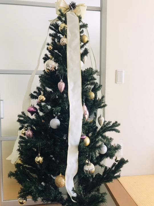 クリスマスツリー150センチ　ツリースカートつき