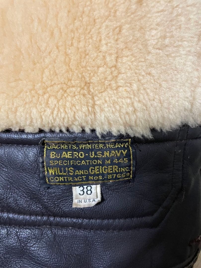 【大幅値下げ】WILLIS& US NAVY M-445 80’s