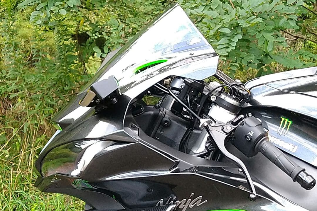 カワサキ　ZX10R　ウイングミラー LEDウインカー　sonluck