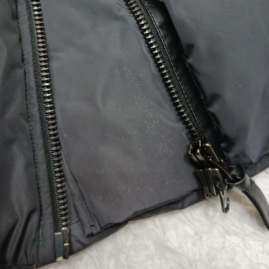 ✨美品✨マッカージュ　アシンメトリージッパー　ケイ　ファー付きフード　M