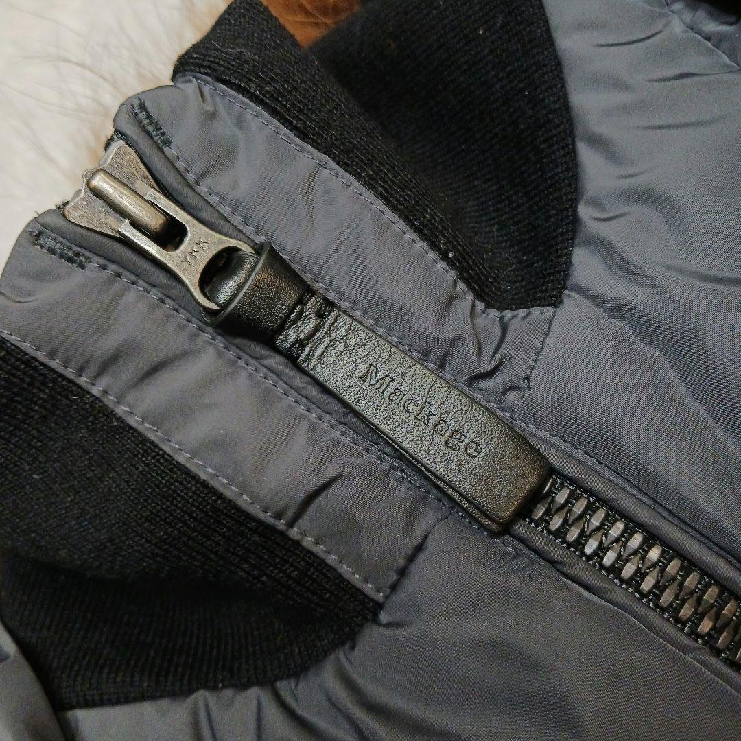 ✨美品✨マッカージュ　アシンメトリージッパー　ケイ　ファー付きフード　M