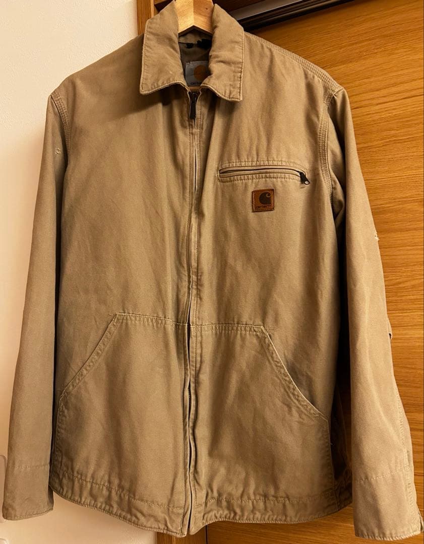 Carhartt 希少 J97 デトロイトジャケットSND サンド US規格S