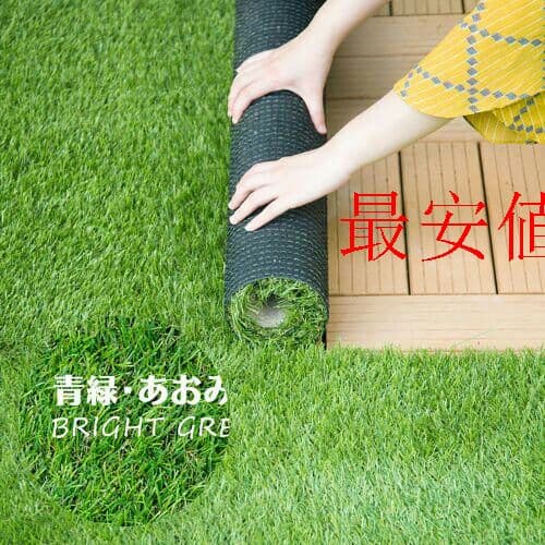 人工芝 ロール 1m×5m 芝丈35mm 透水穴つき リアル ふかふか4