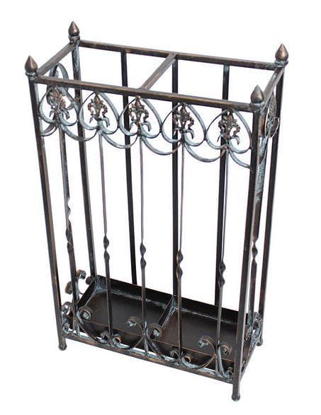 傘立て アイアン ブロンズ アンティーク クラシック 角型 AJ-512-NS